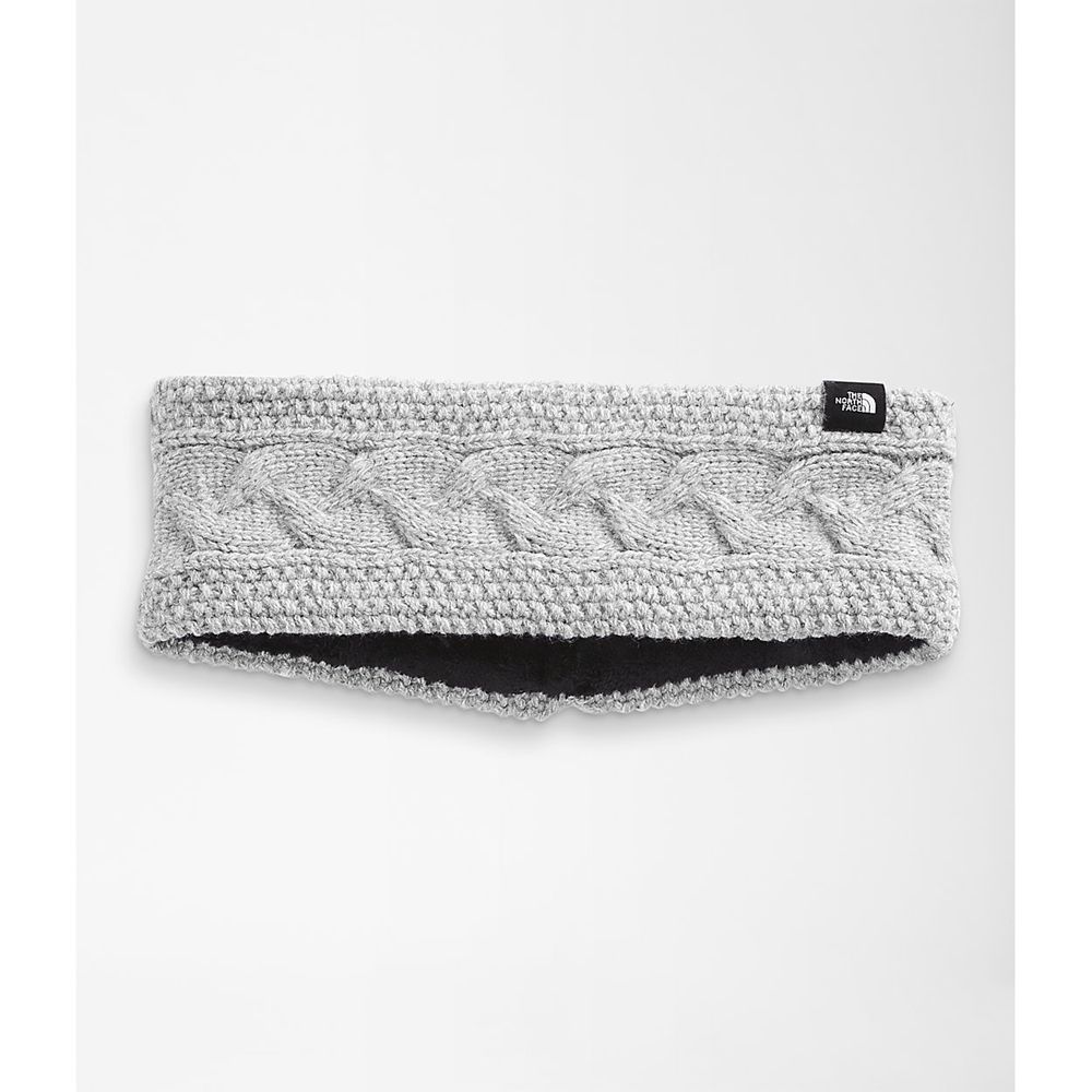 The North Face Headband Womens Australia - The North Face Cable Minna Earband Light Grey (OVJ-715926